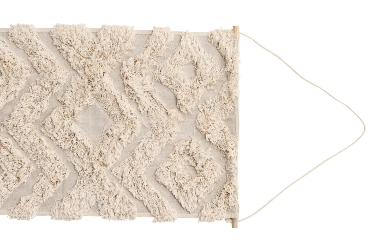 Hilda Wall Hanging Cotton - 50*80-  -Rectangular-Offwhite-1