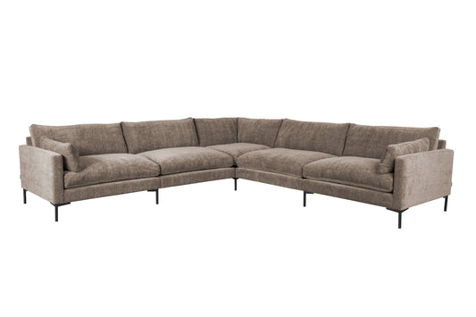 Zuiver | SOFA SUMMER 7-SEATER COFFEE Default Title