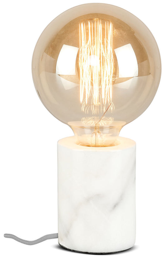 Table lamp marble Athens, white