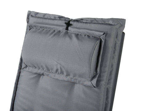5 Position hynde med Pillow - Grå Polyester