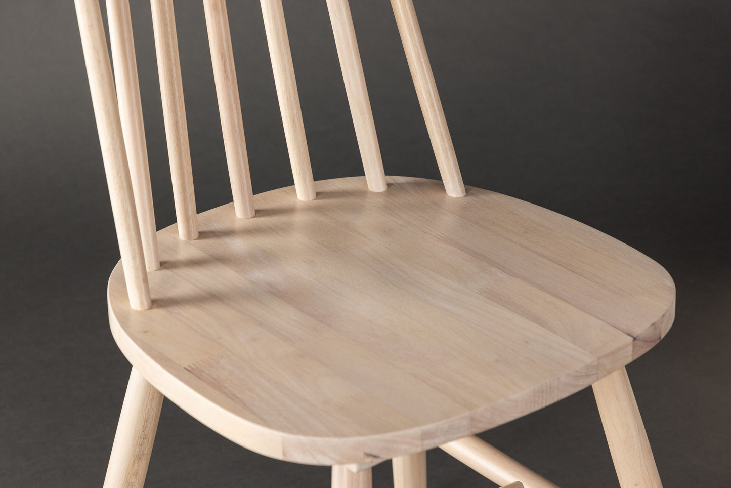 Lönneberga Spisebordsstol - Hvidwash / Hvidwash Solid Gummitræ
