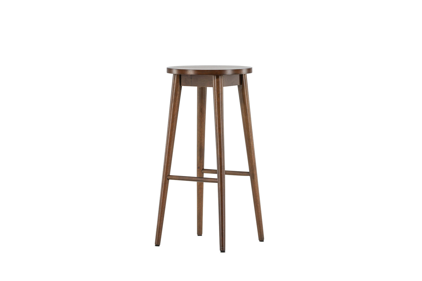 Mollösand Bar Chair - Mocca / Walnut Wood