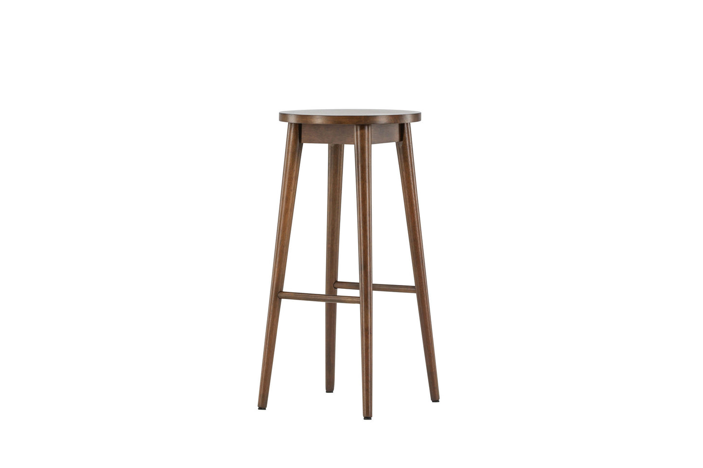 Mollösand Bar Chair - Mocca / Walnut Wood