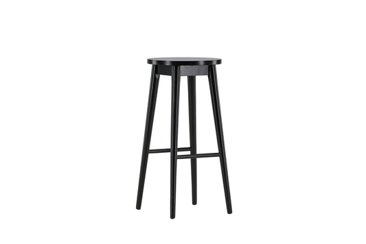 Mollösand Bar Chair - Black / Black Wood