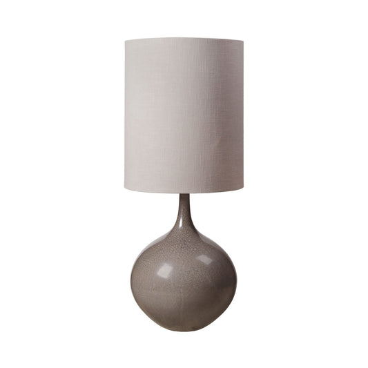Bella Ceramic Lamp w. shade - COAL*