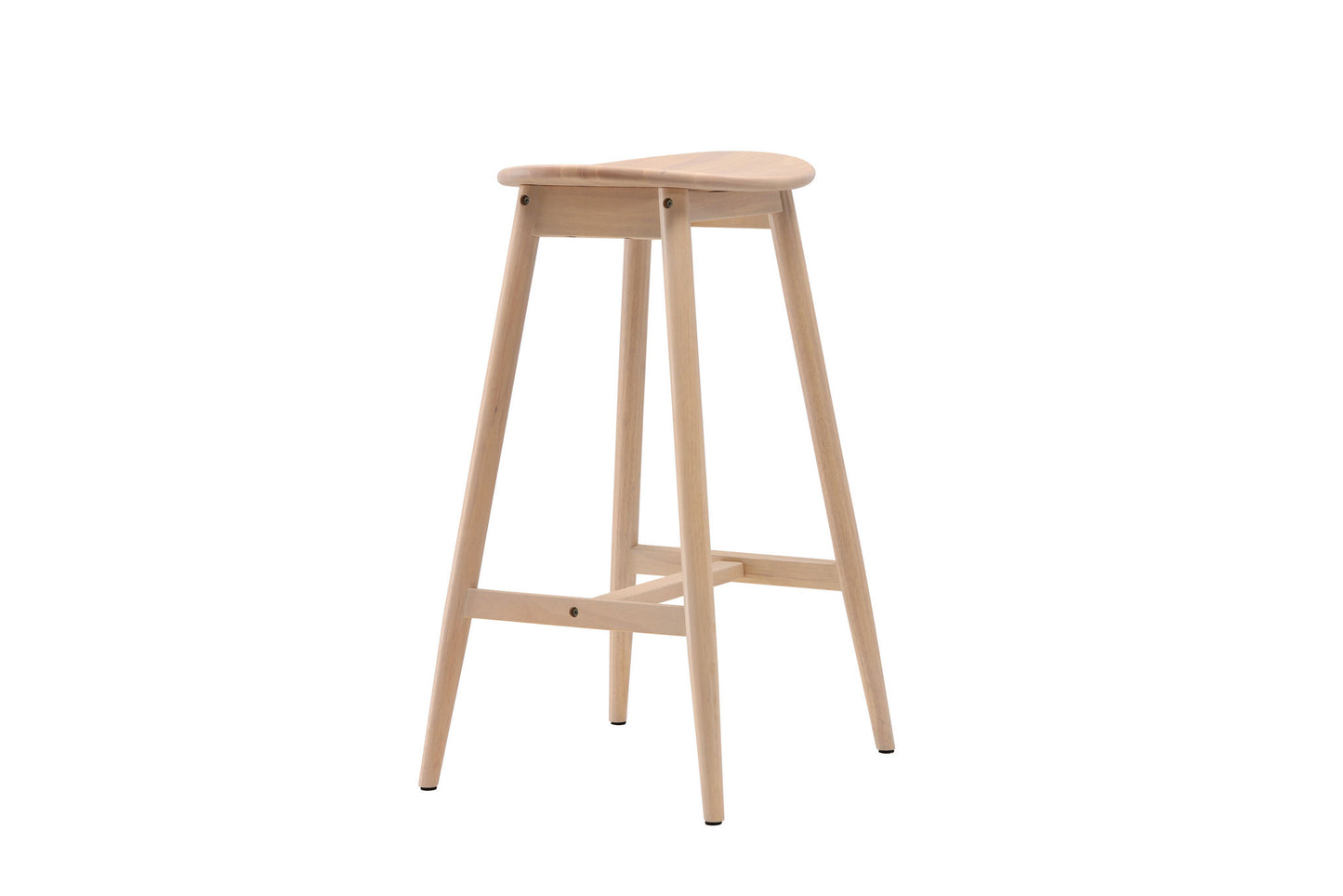 Orust Bar Chair - Whitewash / Wood
