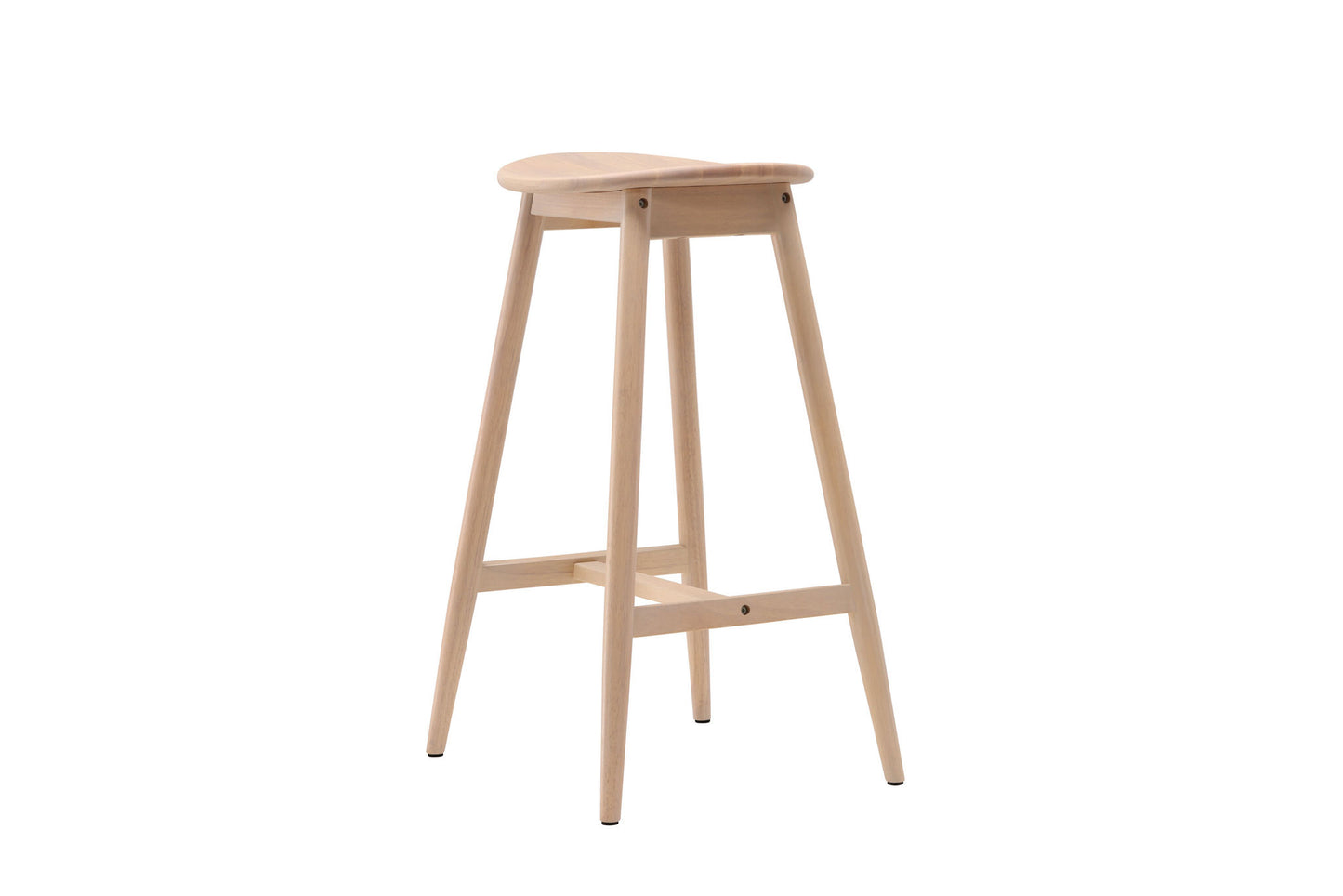 Orust Bar Chair - Whitewash / Wood