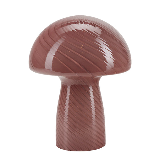 Mushroom Bordlampe - Old Rose