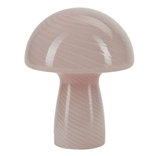 Mushroom Lamp - Lyserød