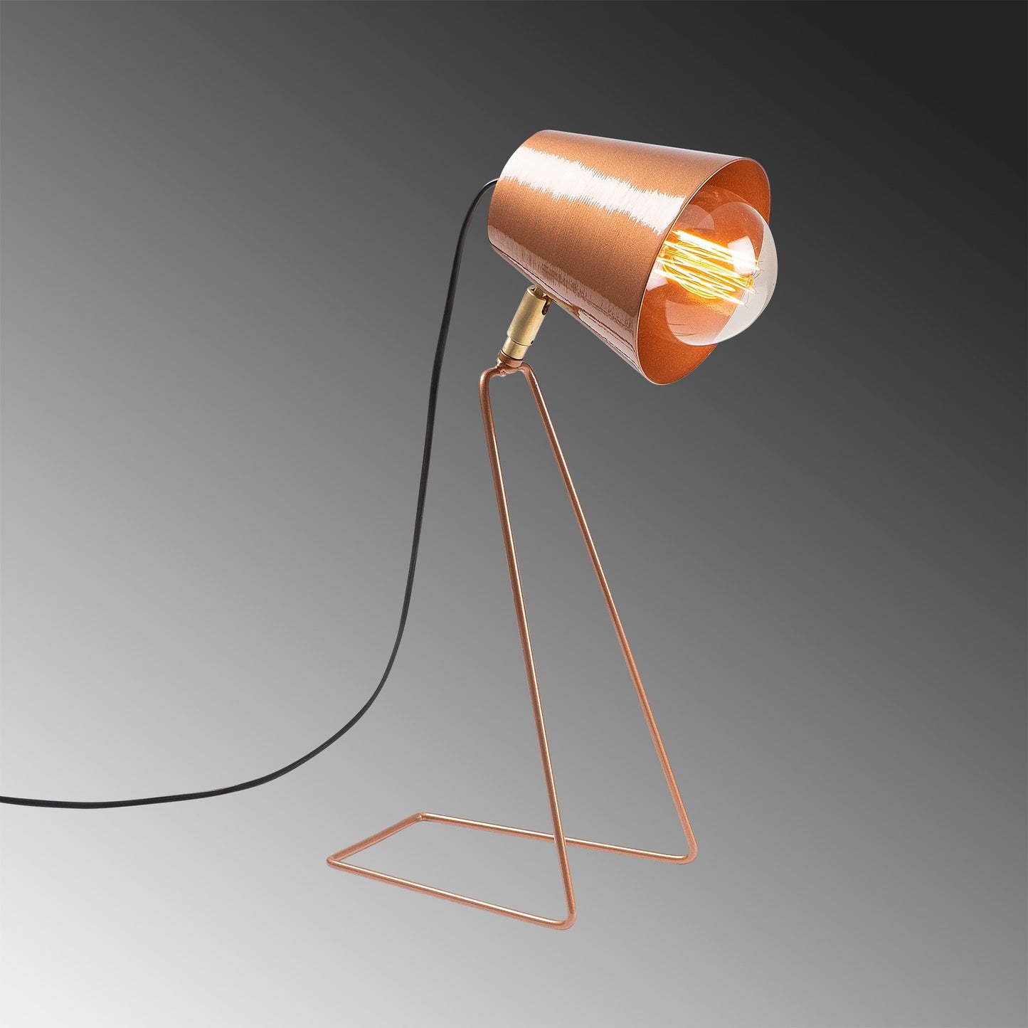 Bordlampe Sivani - 147 - Kobberfarve