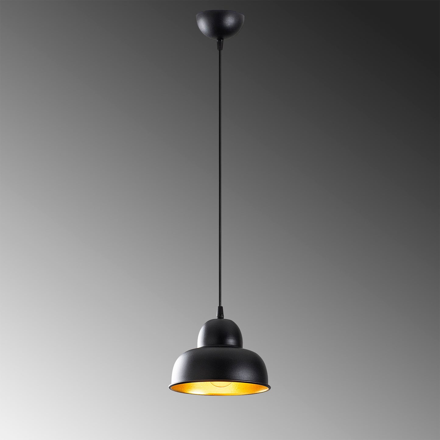 Loftlampe Berceste - 180 - Sort