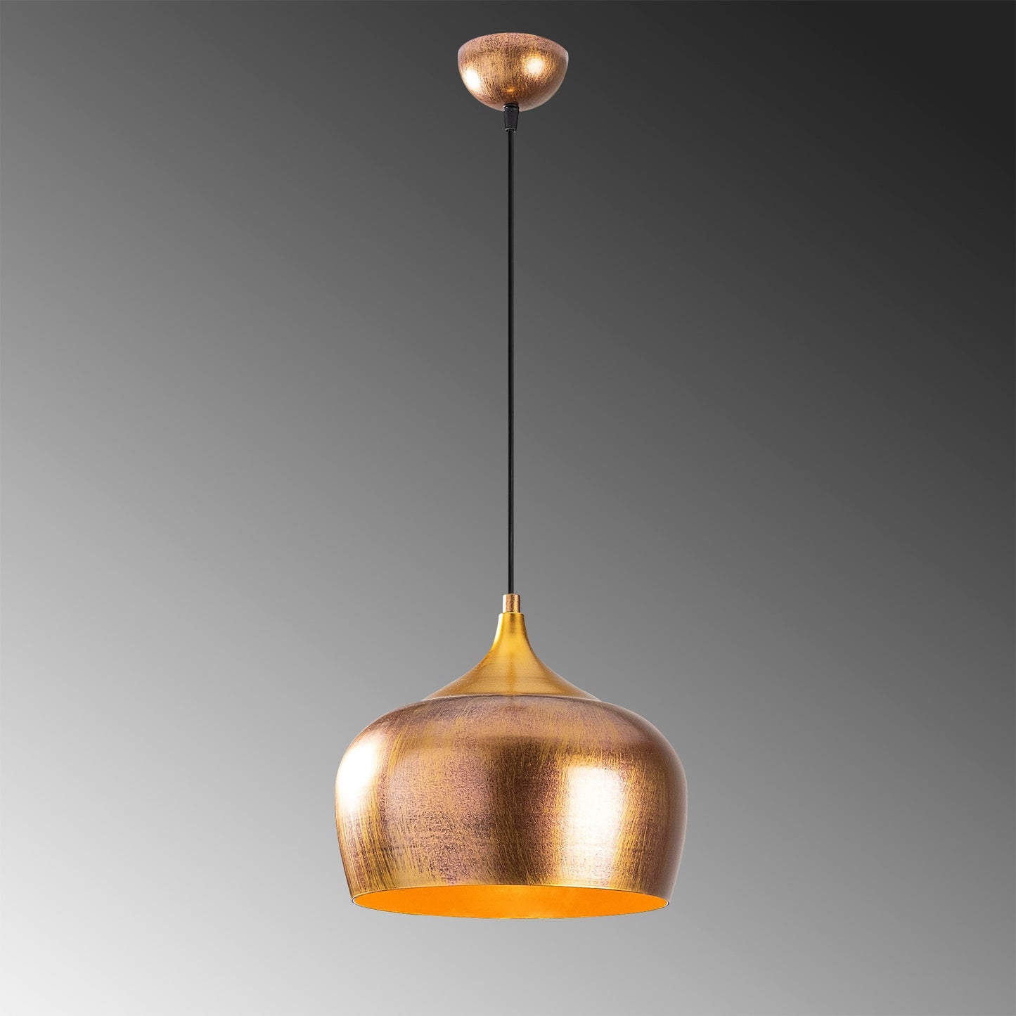 Loftlampe Berceste - 211 - Guldfarvet