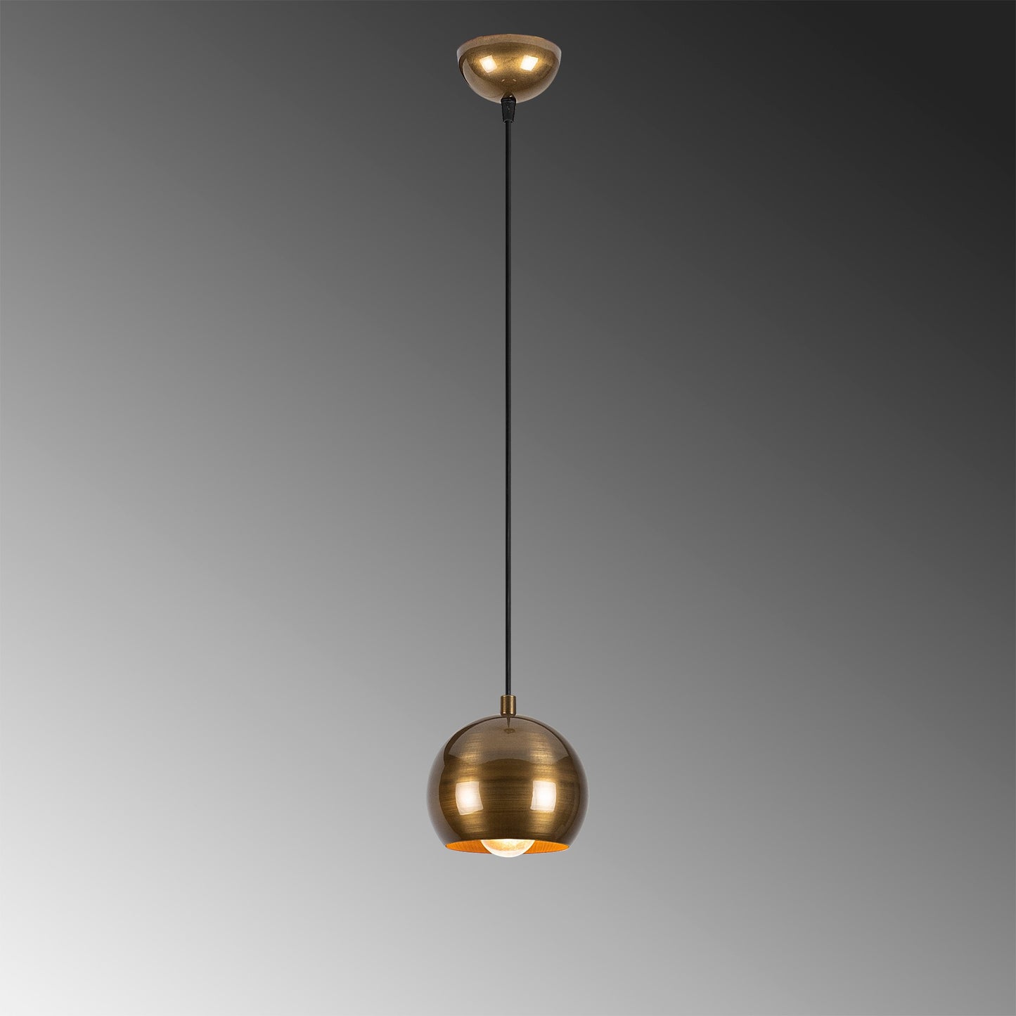 Loftlampe Berceste - 242 - Guldfarvet