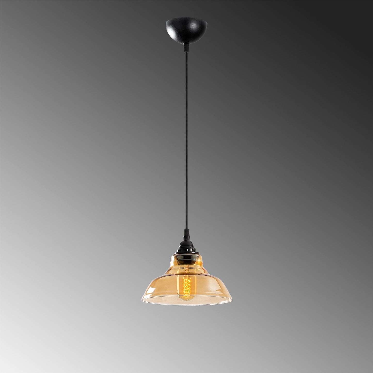 Loftlampe Dilberay - 324 - Sort