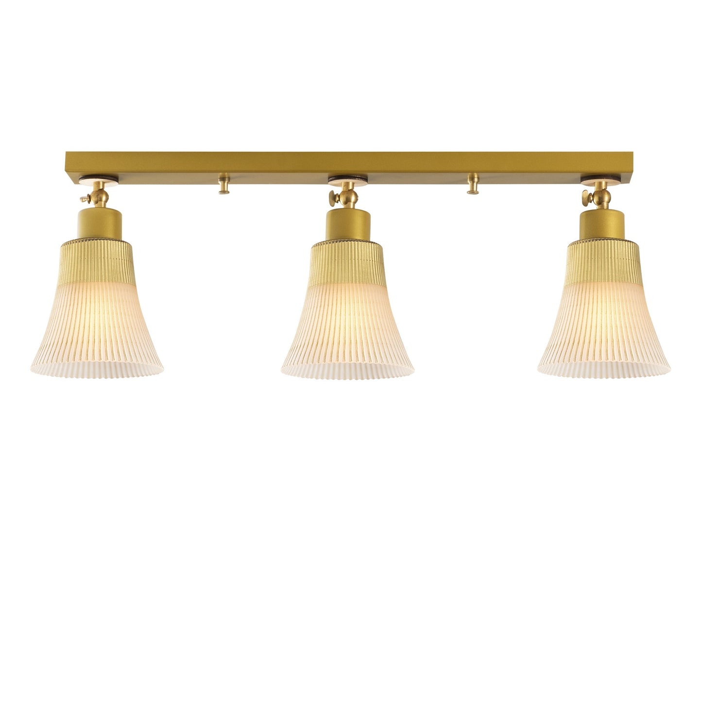 Loftlampe Foca - 118 - Guldfarvet