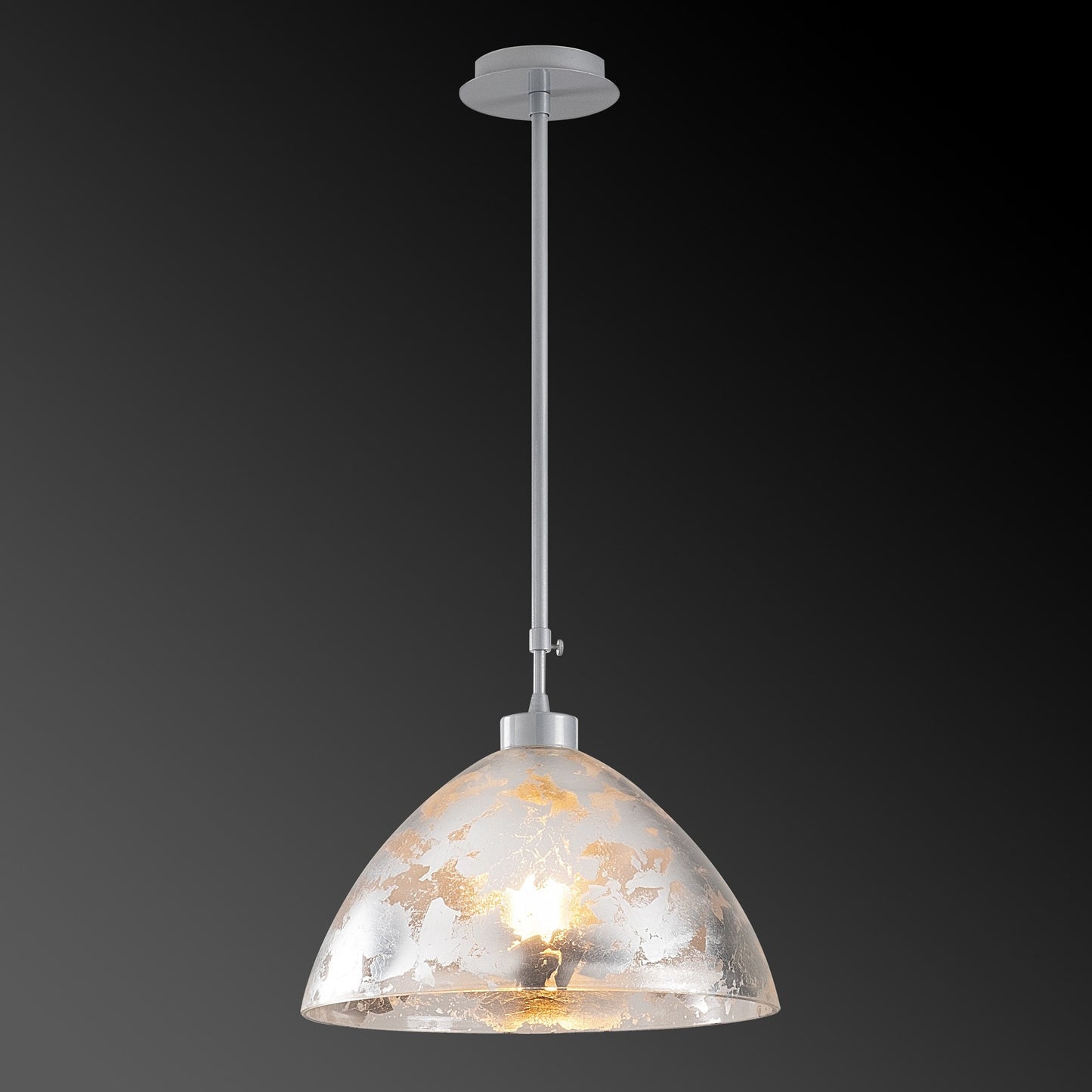Loftlampe Bergama - 144 - Sølvfarvet