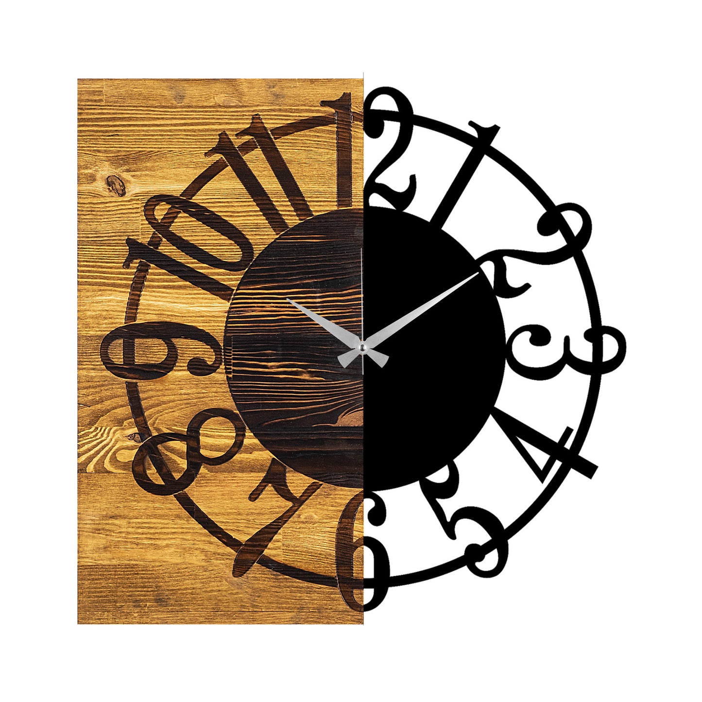 TAKK Wooden Clock 1 - NordlyHome.dk