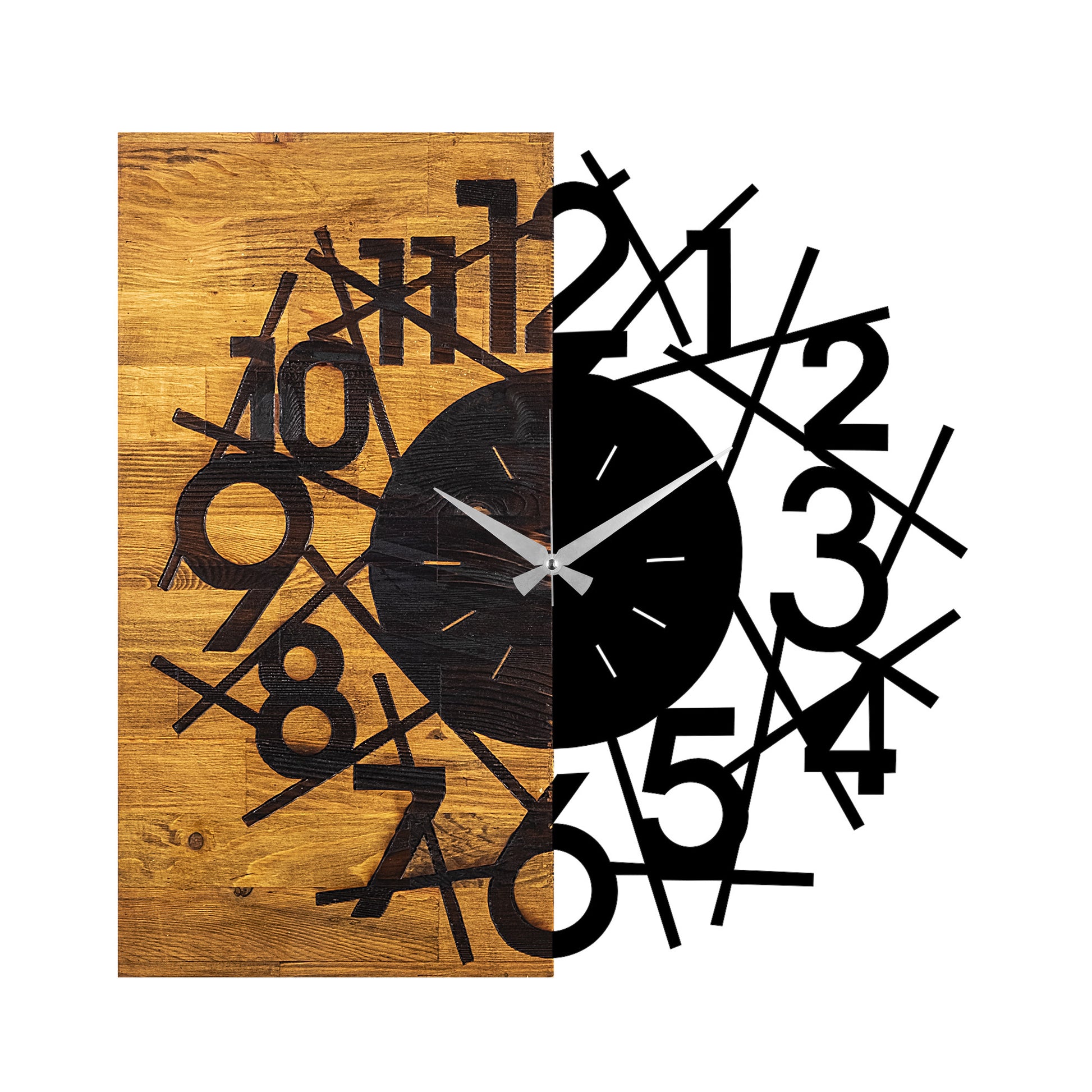 TAKK Wooden Clock 26 - NordlyHome.dk