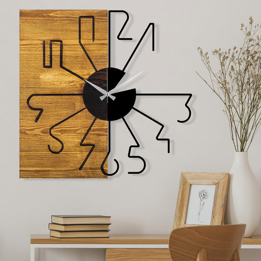 TAKK Wooden Clock 29 - NordlyHome.dk