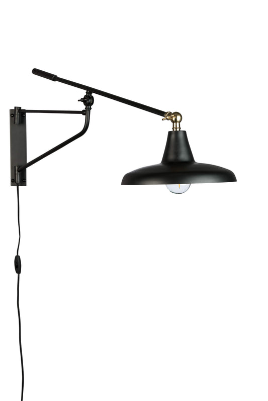Dutchbone | WALL LAMP HECTOR BLACK Default Title