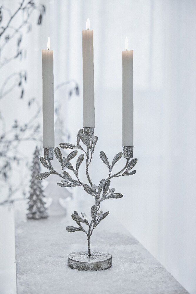 Sissia dekorationstræ 20 cm sølv