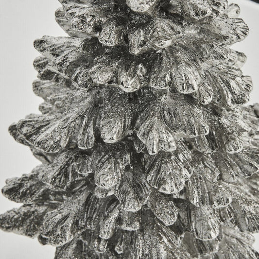 Trelia Dekorationslys H10 cm. sølv