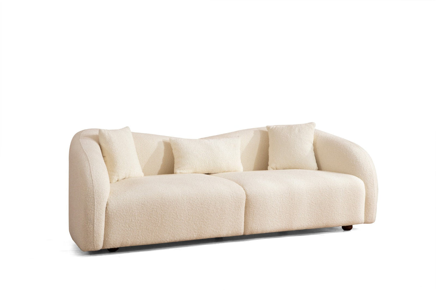 Venedik - 3-sæders sofa, Creme