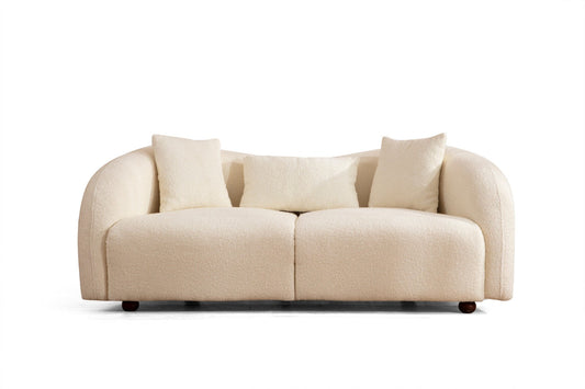 Venedik - 2-sæders sofa, Creme