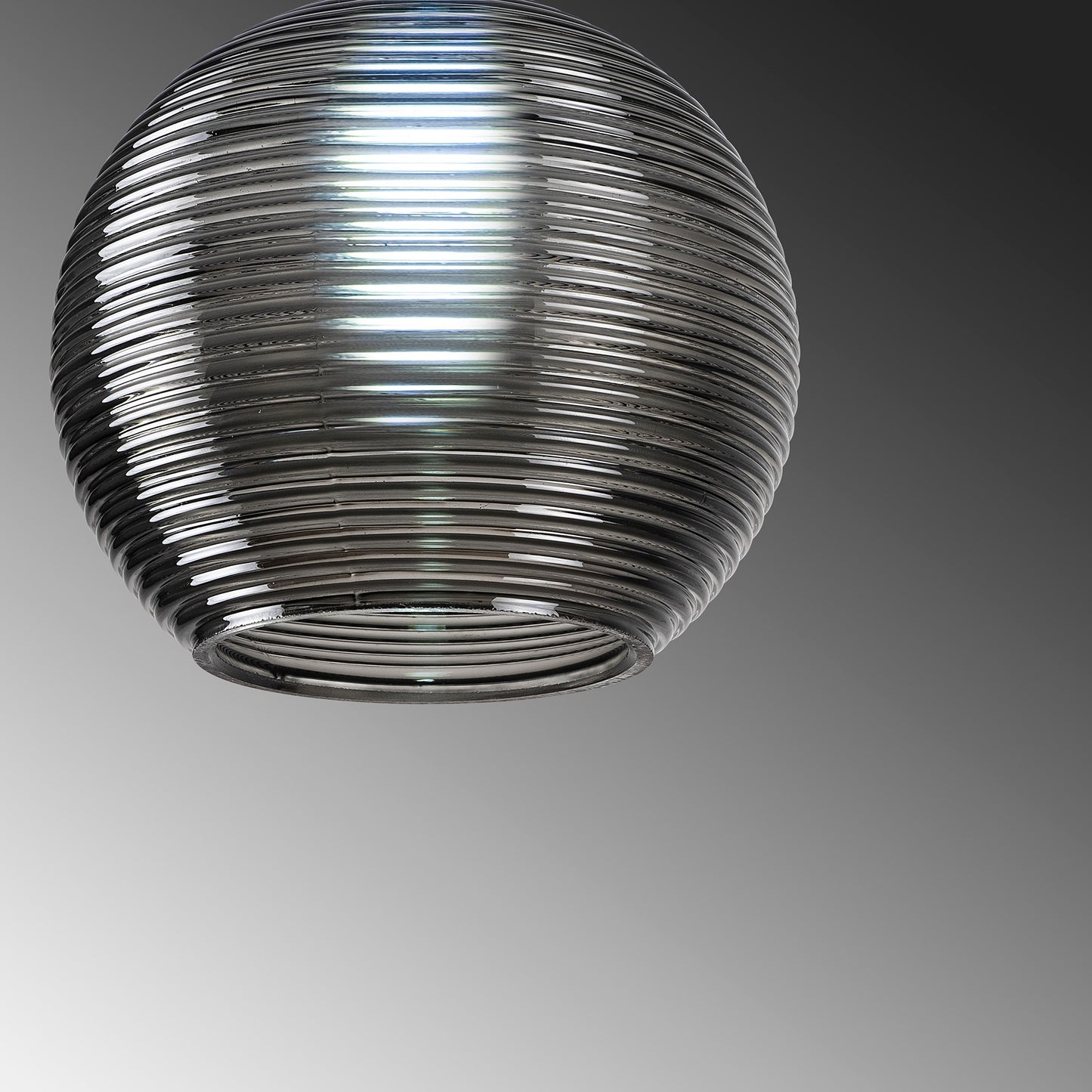 Loftlampe Muzo Adar pendel - 2121 - Sort Glas
