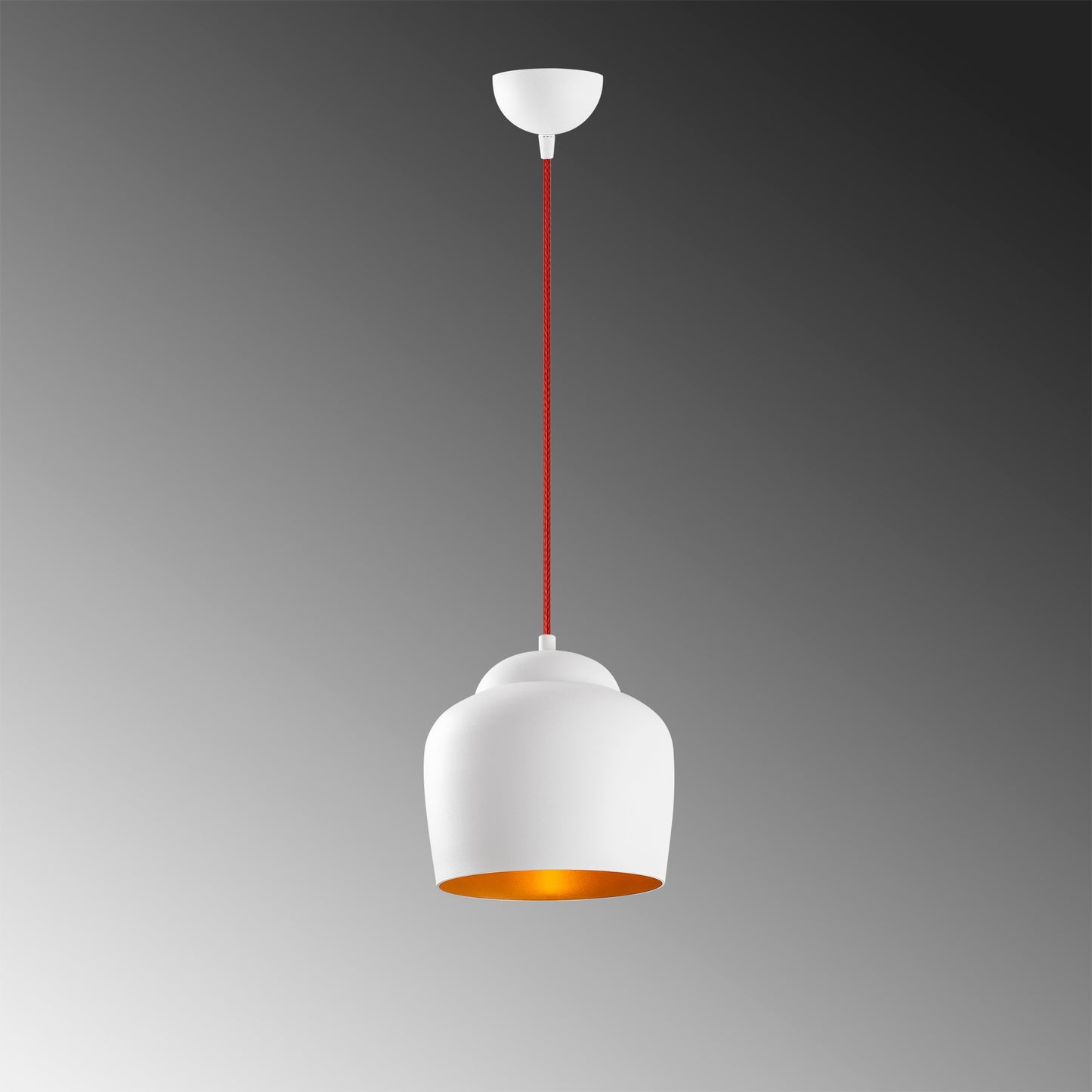 Loftlampe Dodo - 2811 - Hvid og rød