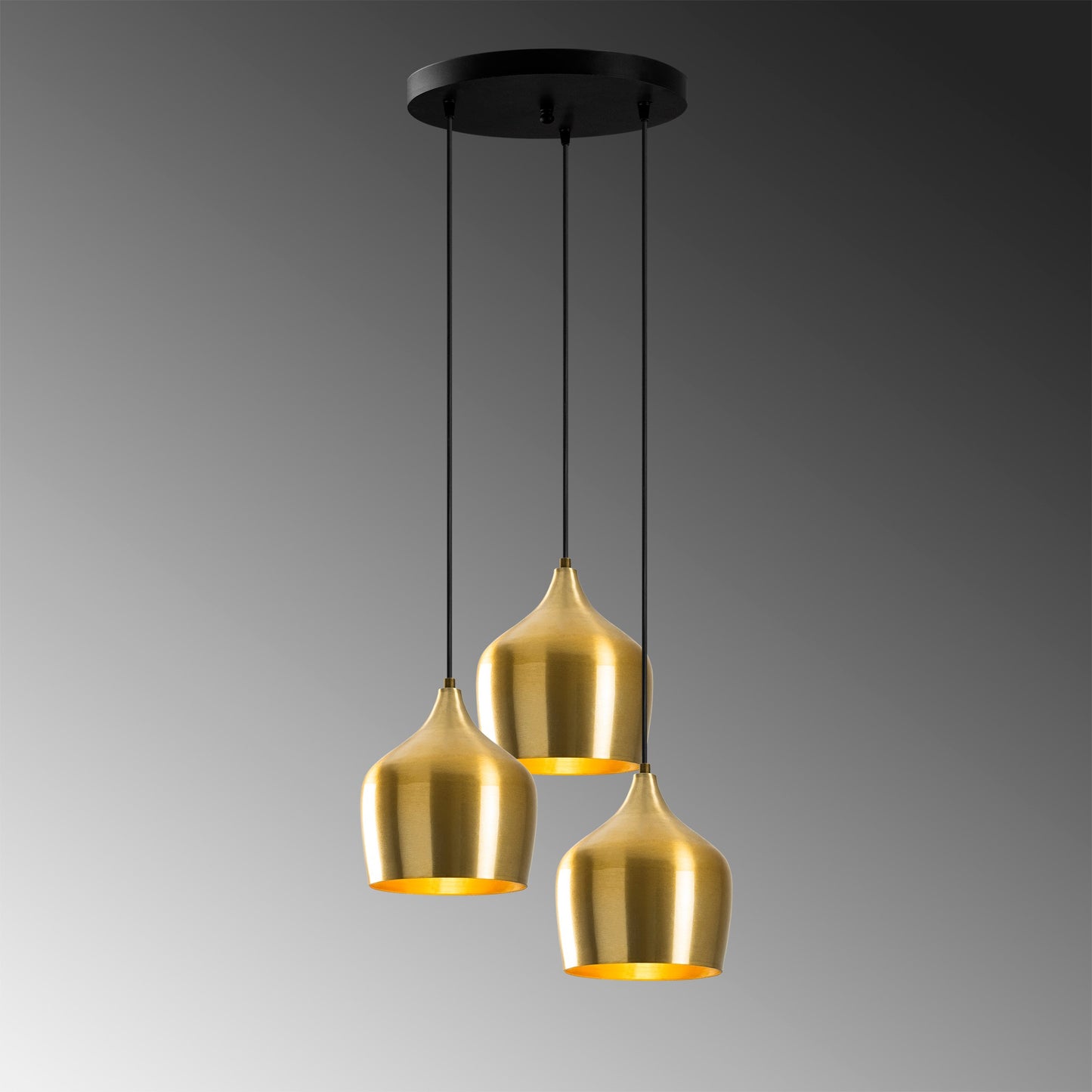 Loftlampe Dodo - 6278 - Guldfarvet