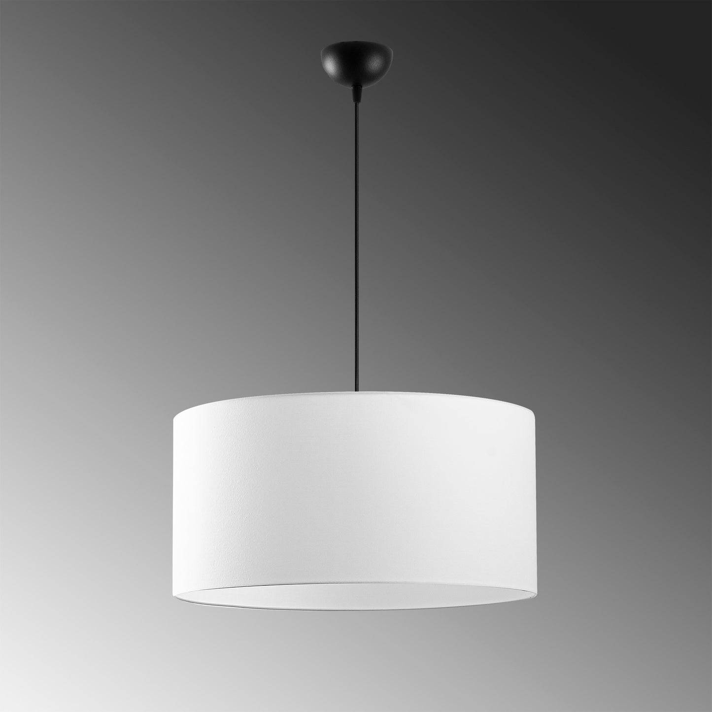 Loftlampe Abajur - 6431 - Hvid