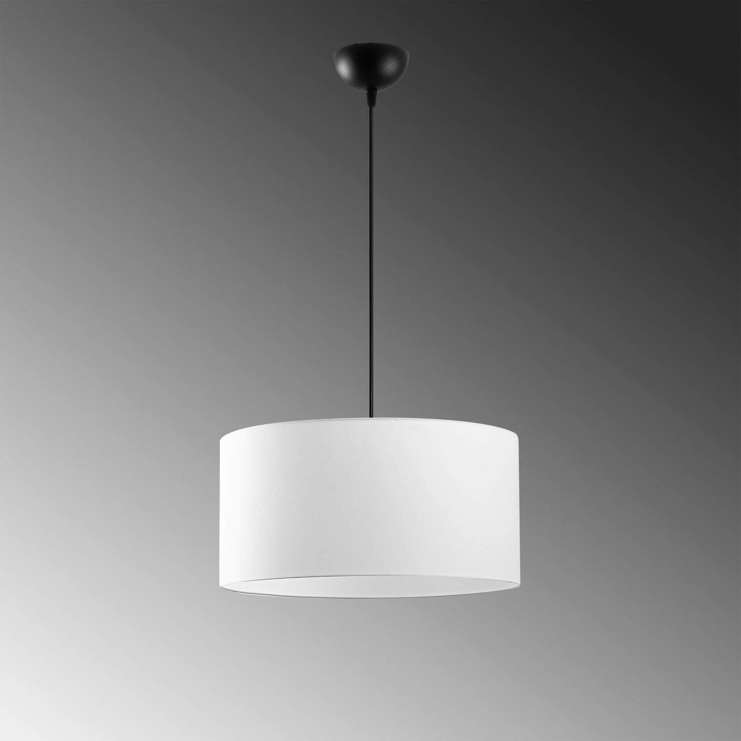 Loftlampe Abajur - 6441 - Hvid