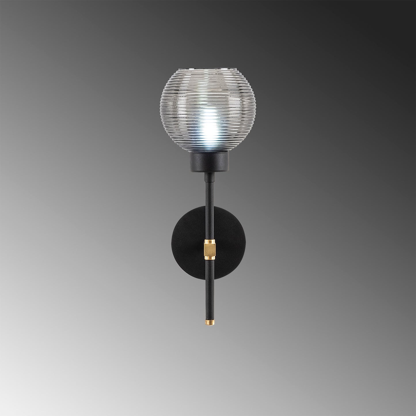 Væglampe Swing - 3156 - Sort