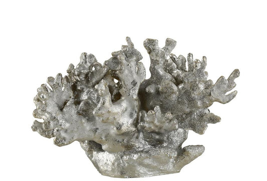 Koral lav poly sølv