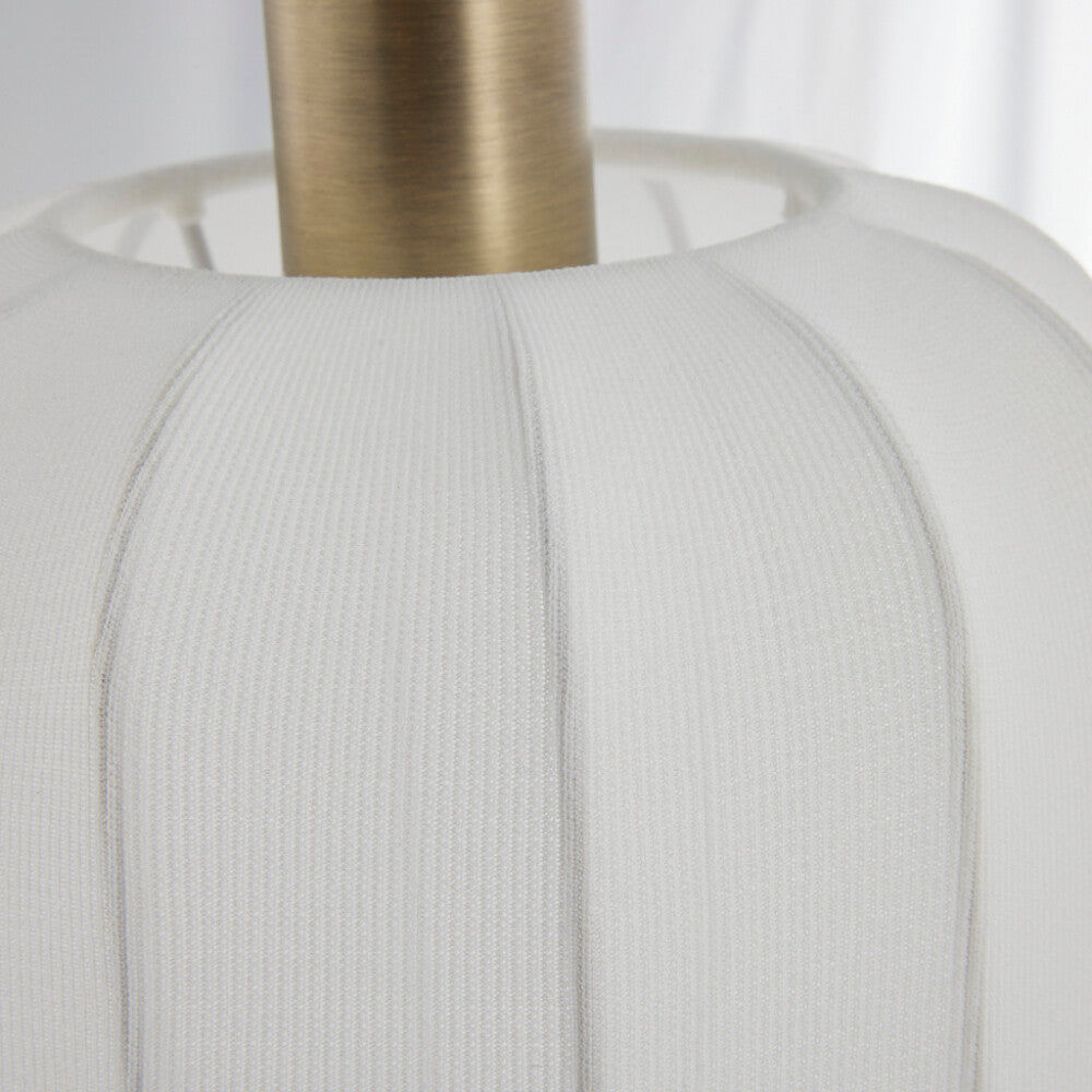 Sashie bordlampe 58x28 cm. hvid