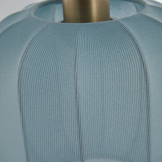 Sashie bordlampe 58x28 cm. blå