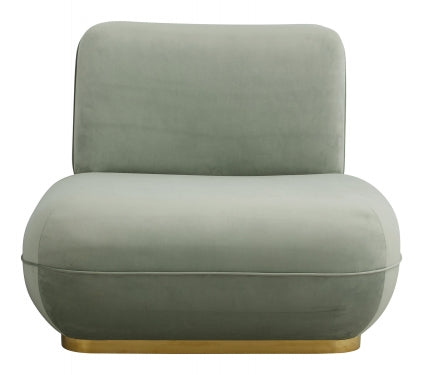 Nordal ISEO lounge chair, mint green - NordlyHome.dk