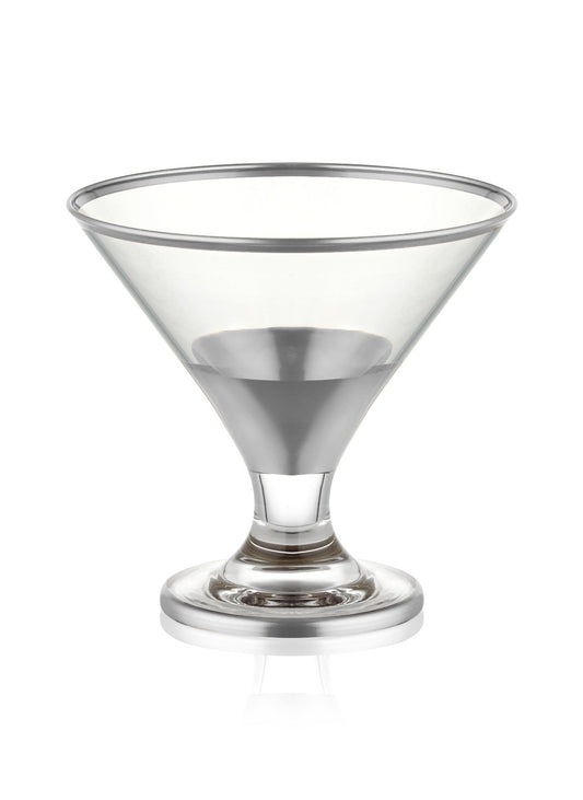 Dessertglas (6 stk) - Sølv