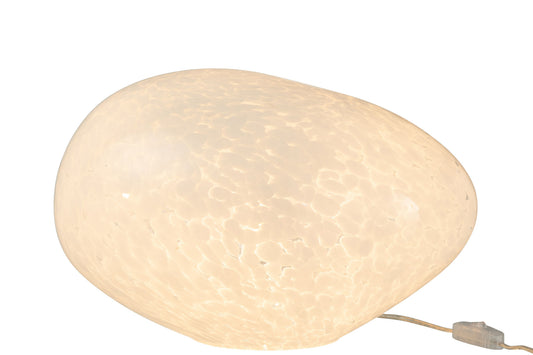 Lampe dany spots oval gl wh