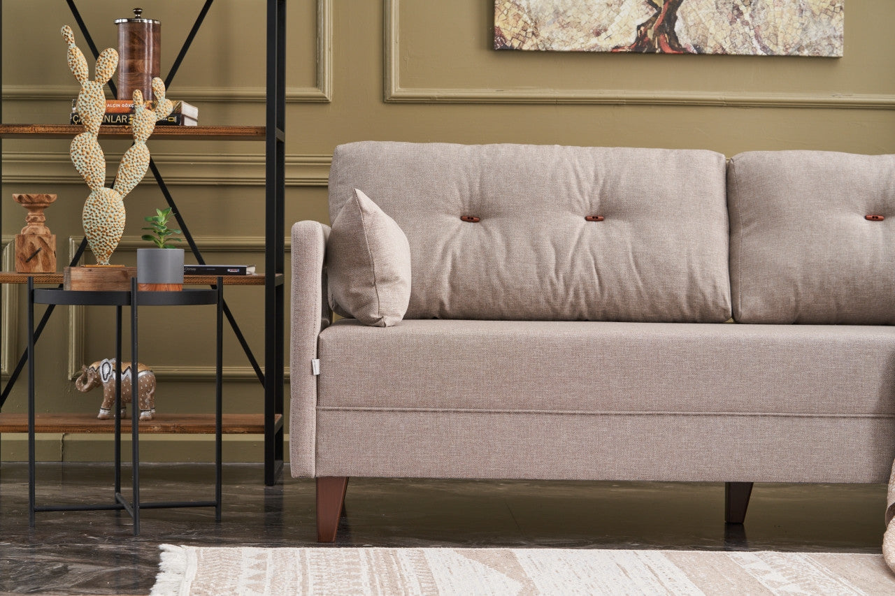 TAKK Comfort Sofa - 3 personer - Creme - NordlyHome.dk