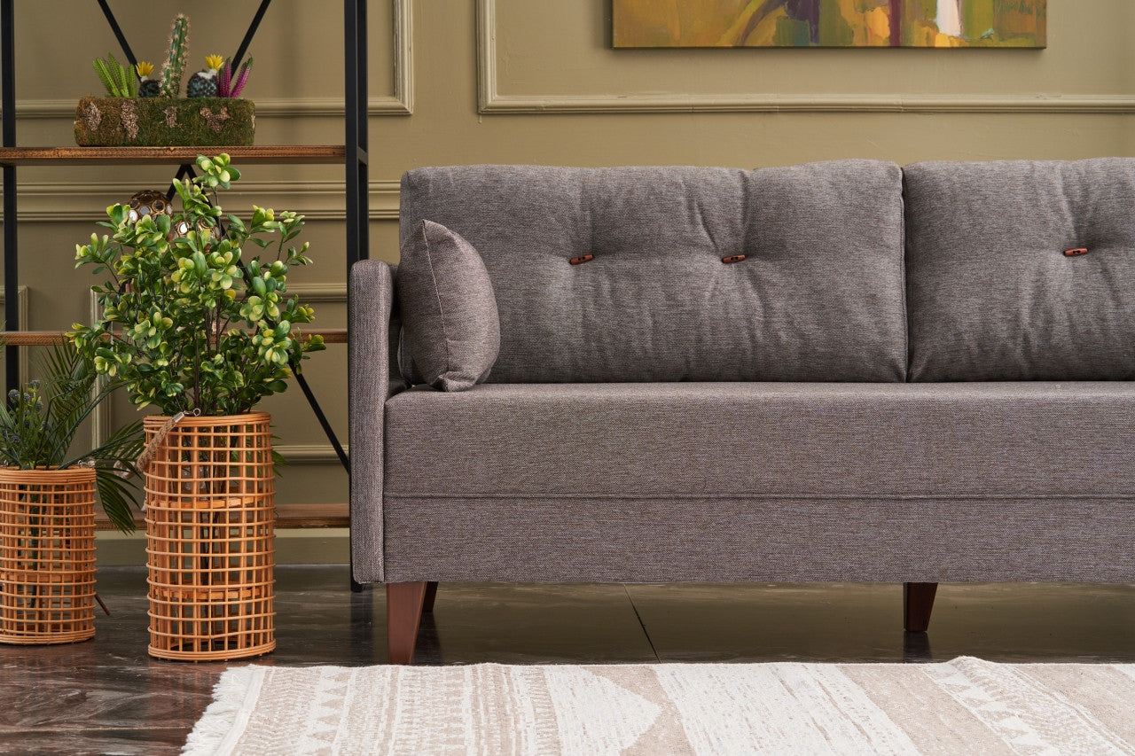 TAKK Comfort Sofa - 3 personer - Brun - NordlyHome.dk