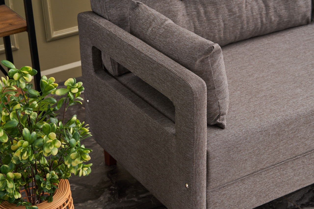 TAKK Comfort Sofa - 3 personer - Brun - NordlyHome.dk
