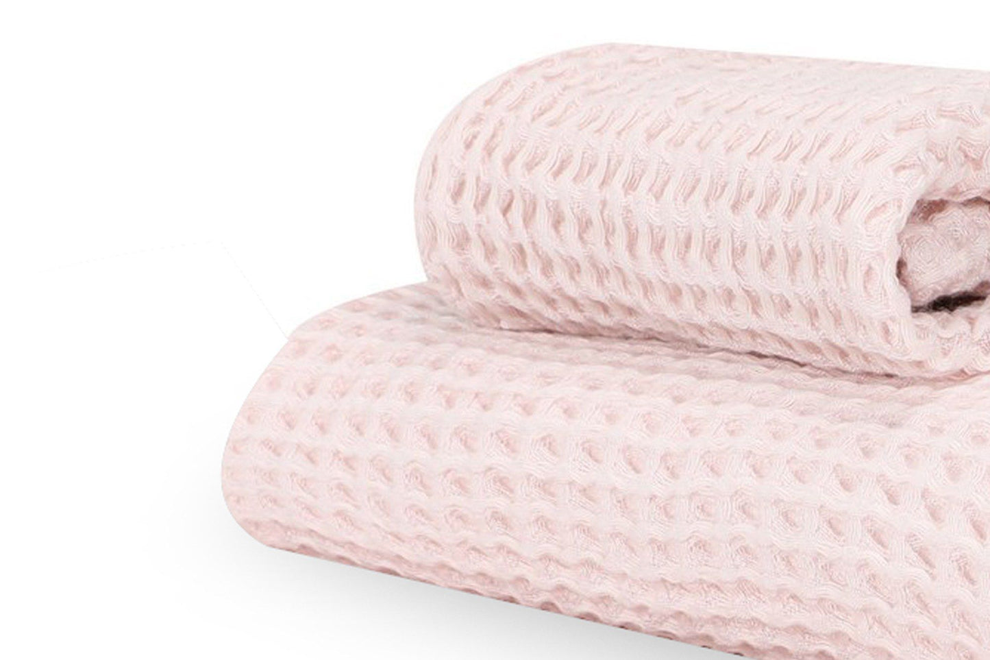 Håndklæde - Modal Waffle - Pink
