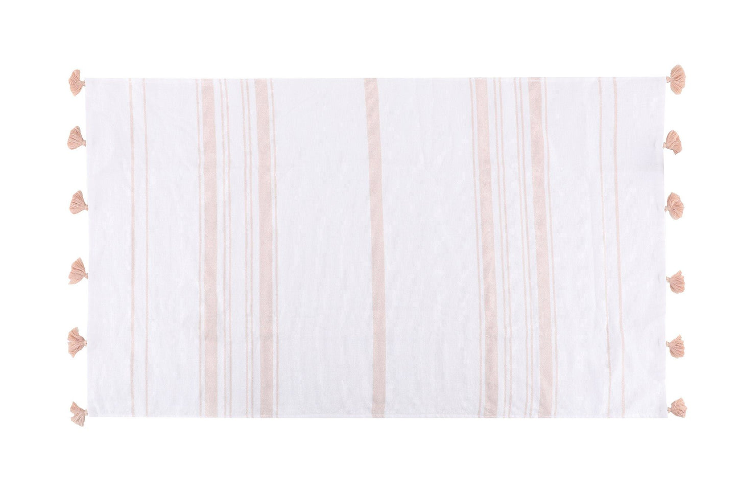 Håndklædesæt - One Side Striped, Brun