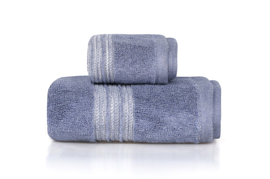 Håndklædesæt - Antik, Blå
