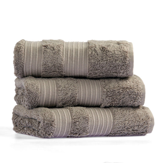 Håndklæde - London Bath - Varm grå