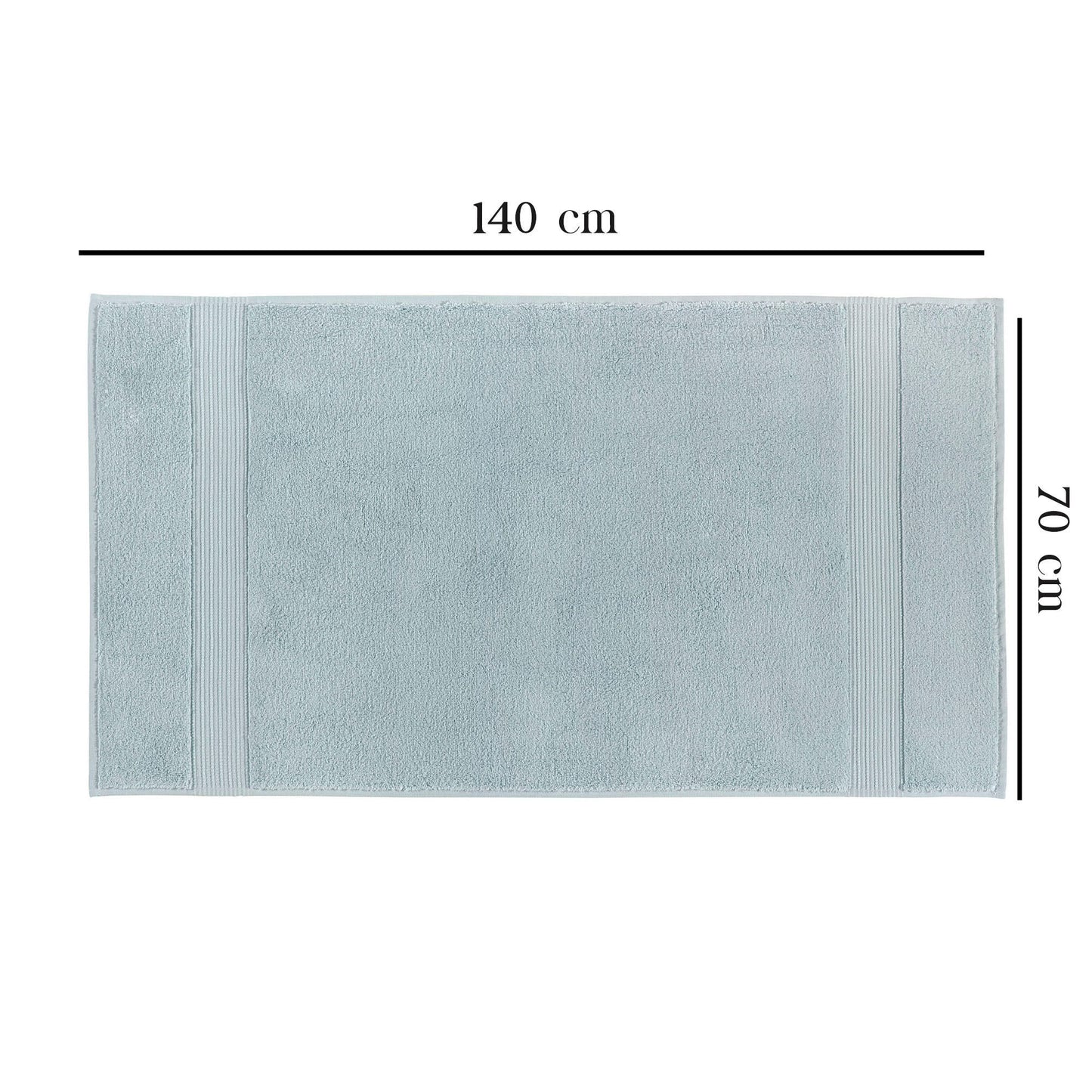 Håndklædesæt - Chicago Bath (70 x 140) - Lyseblå