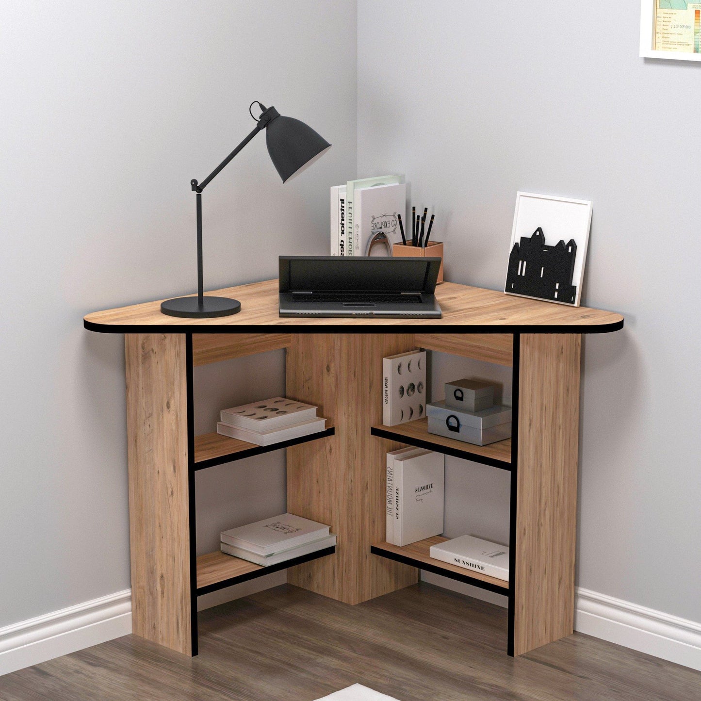 Hjørne - Atlantic Pine - Study Desk