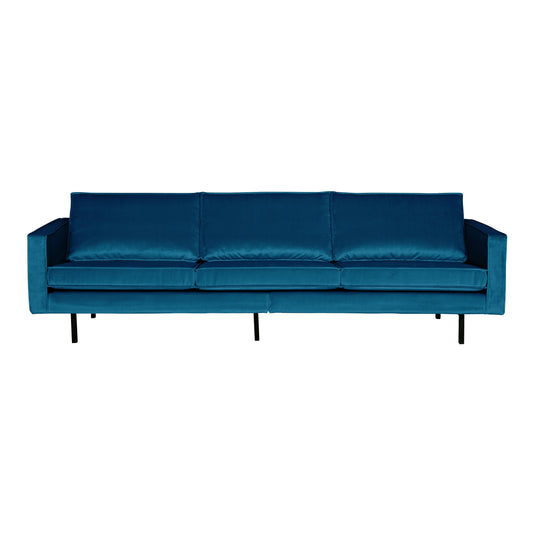 Rodeo - 3 personers sofa, Velour Blue